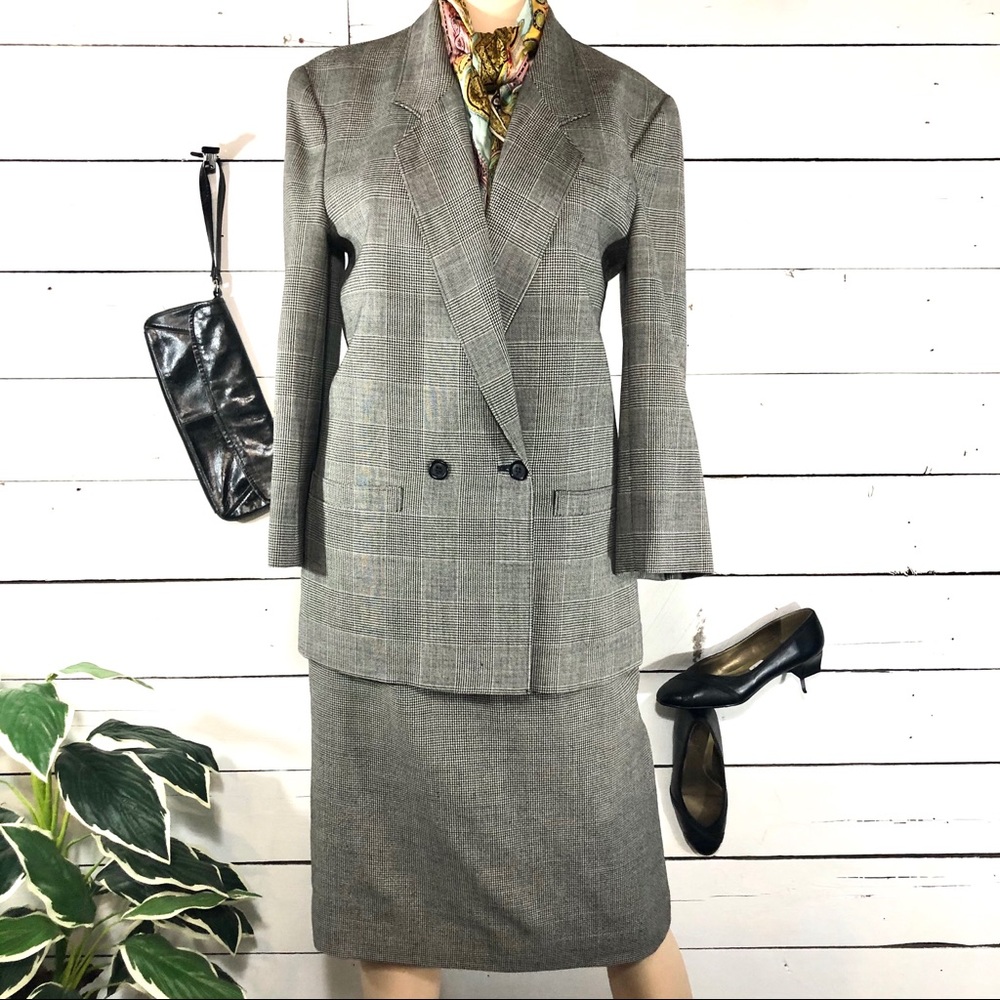 Pendleton Women’s Suit Black & White Houndstooth
